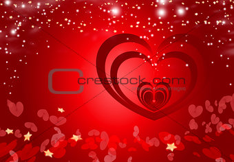 Valentine Heart Background 5