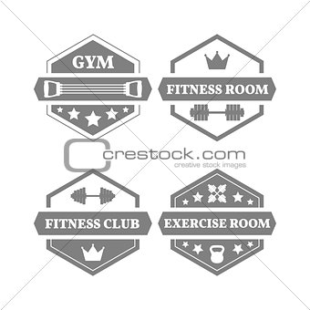 Set of sports emblems , vector illustration