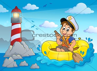 Little sailor theme image 3
