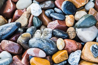 Background of sea stones