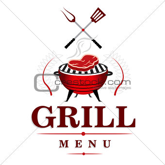 Grill menu design