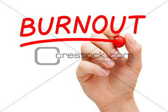Burnout Red Marker