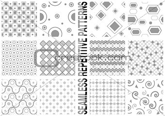 12 Seamless Patterns