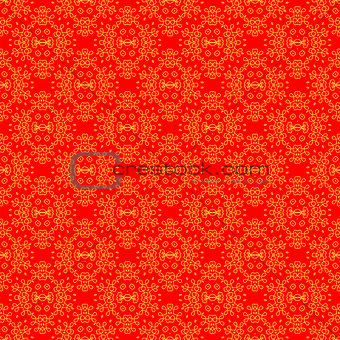 Seamless Texture on Red. Element for Design.