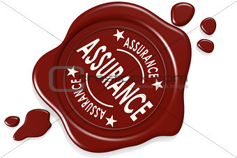 Assurance label seal isolated