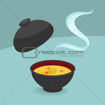 Hot Cream soup