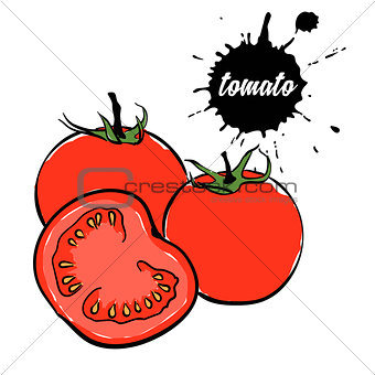vegetables red tomato