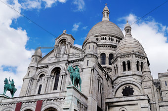 Sacre-Coeur basilica in Paris