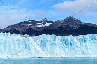 Front view of Perito Moreno Glacier