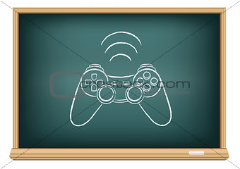 The blackboard gamepad