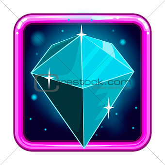 The application icon with gems 4