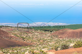 Cliffs of Tenerife island