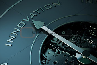 3D Rendering of Innovation compass