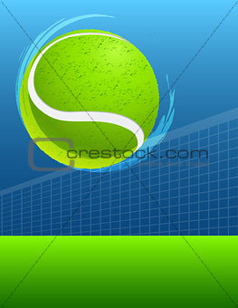 abstract sport background tennis. vector