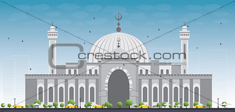 Al Fateh Grand Mosque in Manama City. Bahrain.
