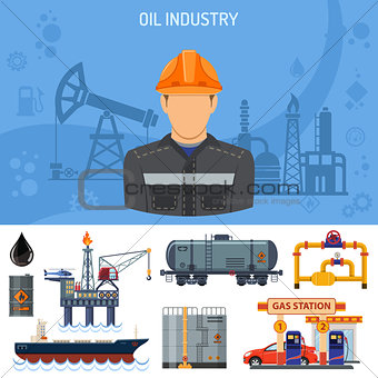 Oil industry Concept