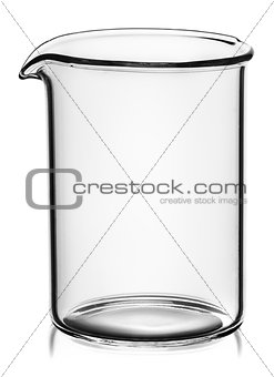 Beaker without divisions