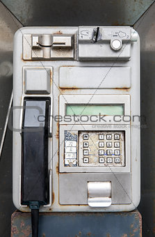 Rusty phone box