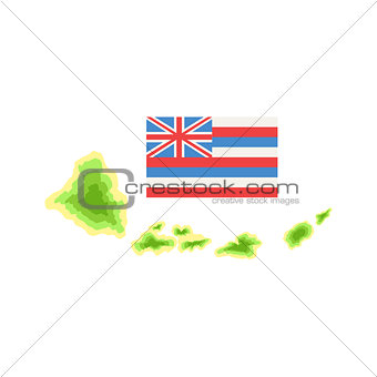 Flag Hawaiian Vacation Classic Symbol