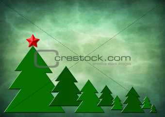 New Year and Merry Christmas fine background