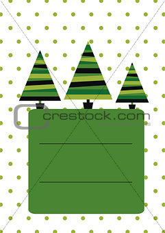 Christmas card template. illustration. New Year collection. Greeting seasonal for scrapbooking and invitations.
