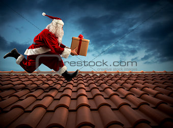 Fast delivery Santa Claus