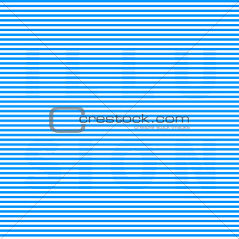 Blue and white optical illusion with text