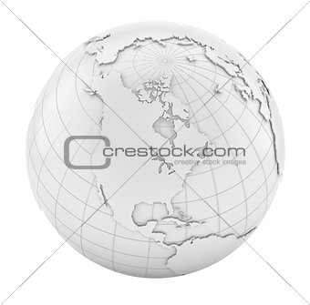 White Earth Globe