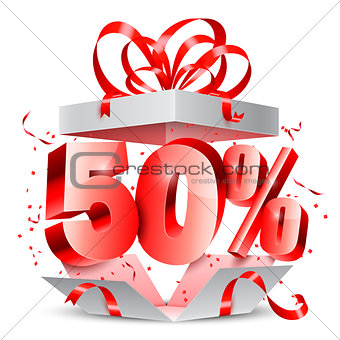 Fifty Percent Discount Gift