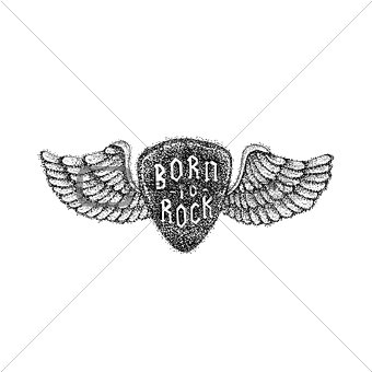 Born to Rock Dotwork