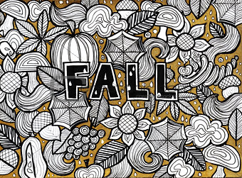 Fall Seasonal Doodle