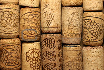 different wine corks