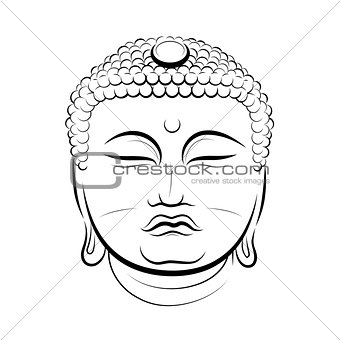 Drawing Buddha Head