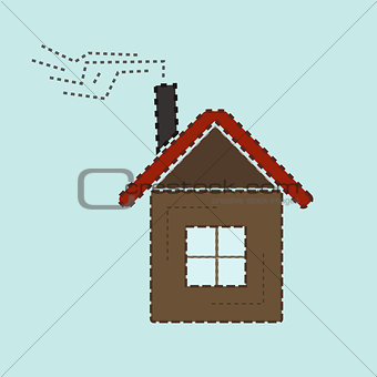 Colorful House Icon