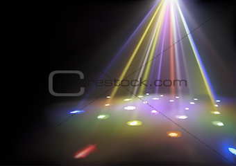 Disco Lights Background