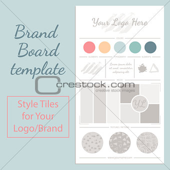 Mockup vector template isolated on white.