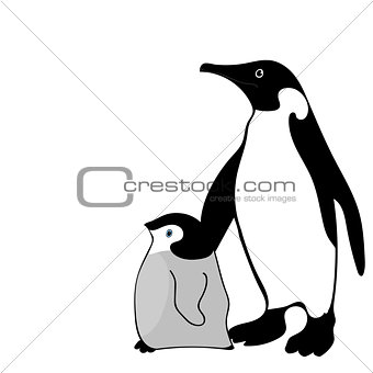 Penguin symbol family loyalty