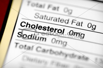 Low in cholesterol