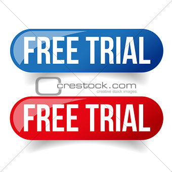 Free trial button set