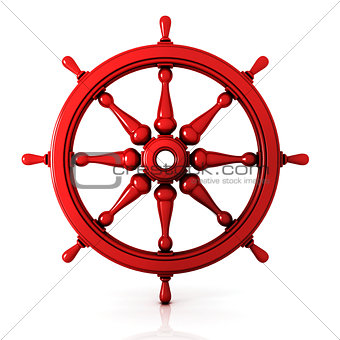 Ship wheel 3D