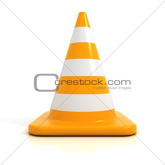 Traffic cone 3D