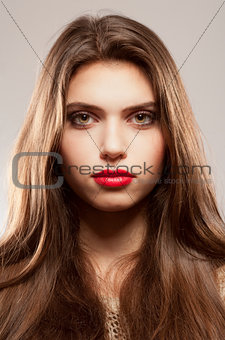 Portrait of a Beautiful Teenage Girl