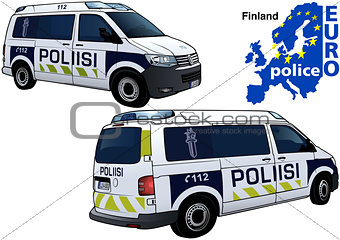 Finland Police Car