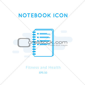 Checklist icon isolated on white.
