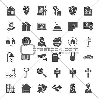 House Solid Web Icons