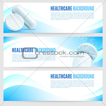 Healthcare and Medicine Banners