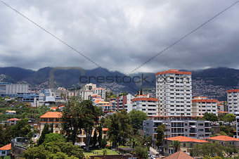 View of Funchal, Madeira, Portugal.