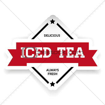Ice Tea vintage sign