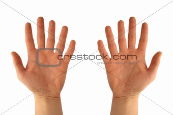 Hands with six fingers