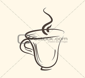 Cup ,mug, of hot drink ,coffee, tea etc.
